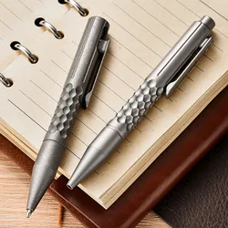 Luxury Titanium Alloy Pen Classic With Collection Writing Business Signature Pen Multi-functional EDC Hand Tools Window Breaker