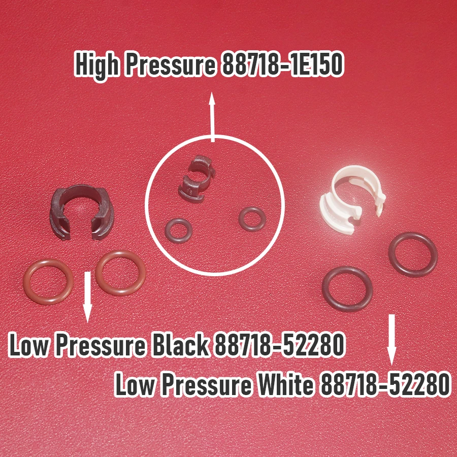 

1 Set Air Conditioning Duct Buckle A/C Condensor Hard Line Lock Clamp Clip Fit For Toyota C-HR Camry Corolla Highlander Lexus