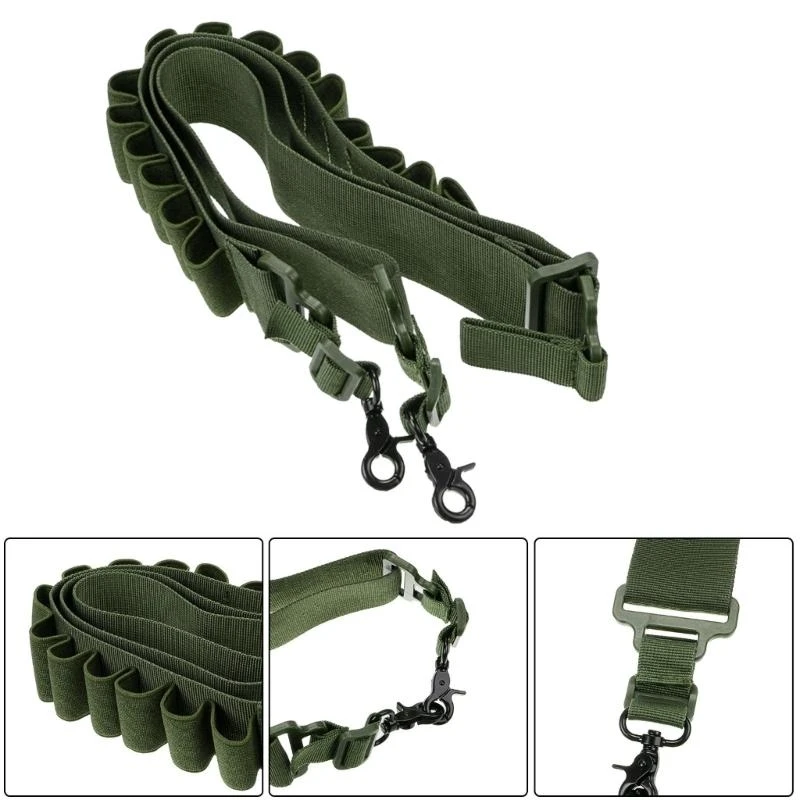 Elastic Shotshell Buttstock Shell Holder Rounds Nylon Shell Holder Belt