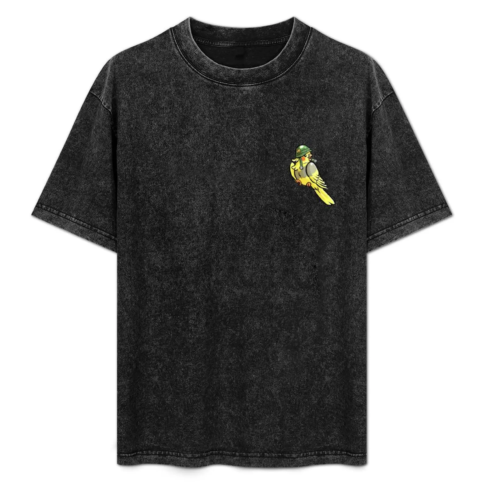 WarGamingParrot Cockatiel T-Shirt anime stuff vintage anime shirt outfits for men