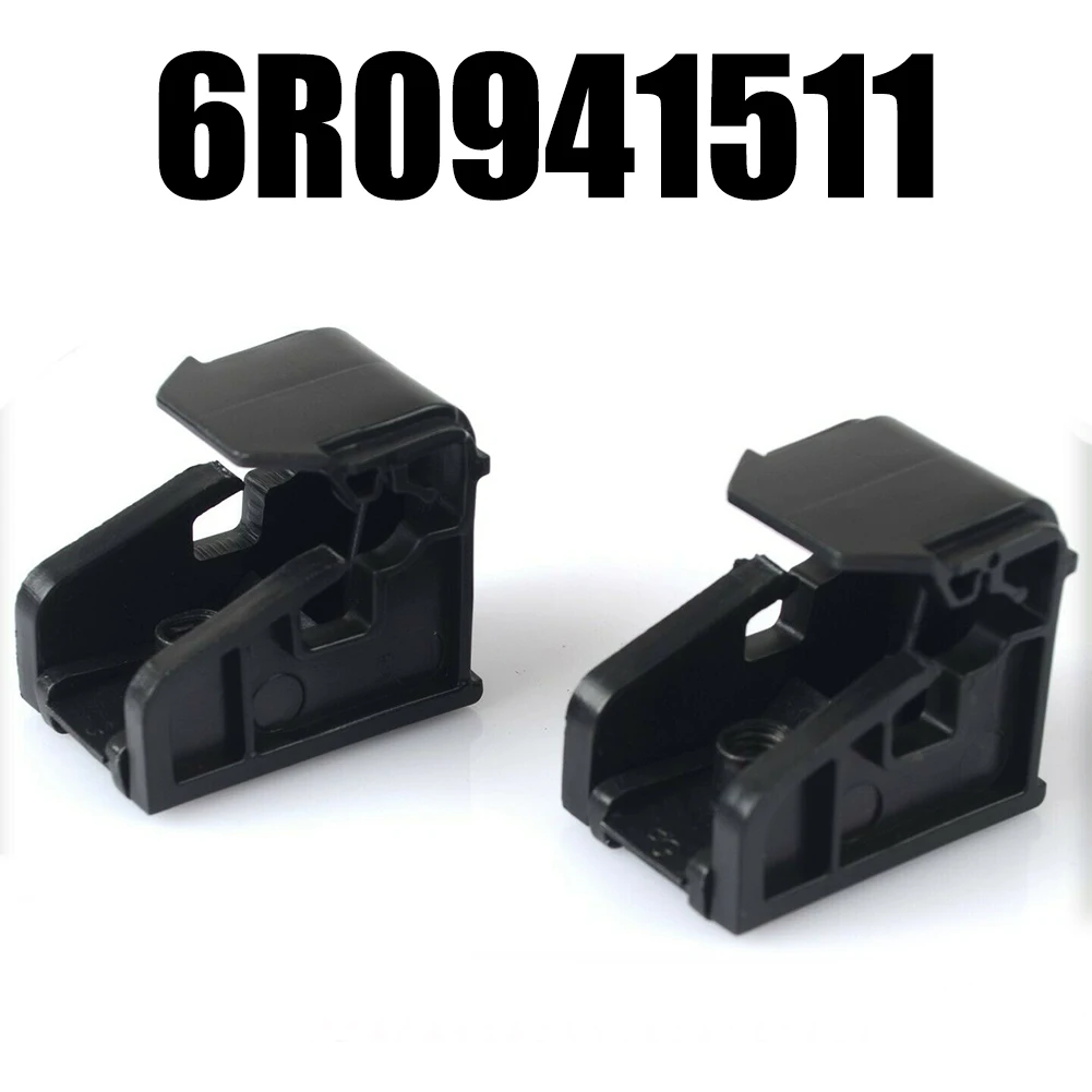 High Quality New 2Pcs Headlight Mounting Clip Bracket Headlight Repair Kit Left Right For-Polo 6R Car Accessories 6R0941511