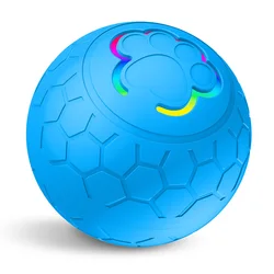 Smart Dog Ball Toys, Motion Activated Waterproof Rolling Ball Interactive Toys With 2 Modes, Rechargeable Remote Control Dog Toy