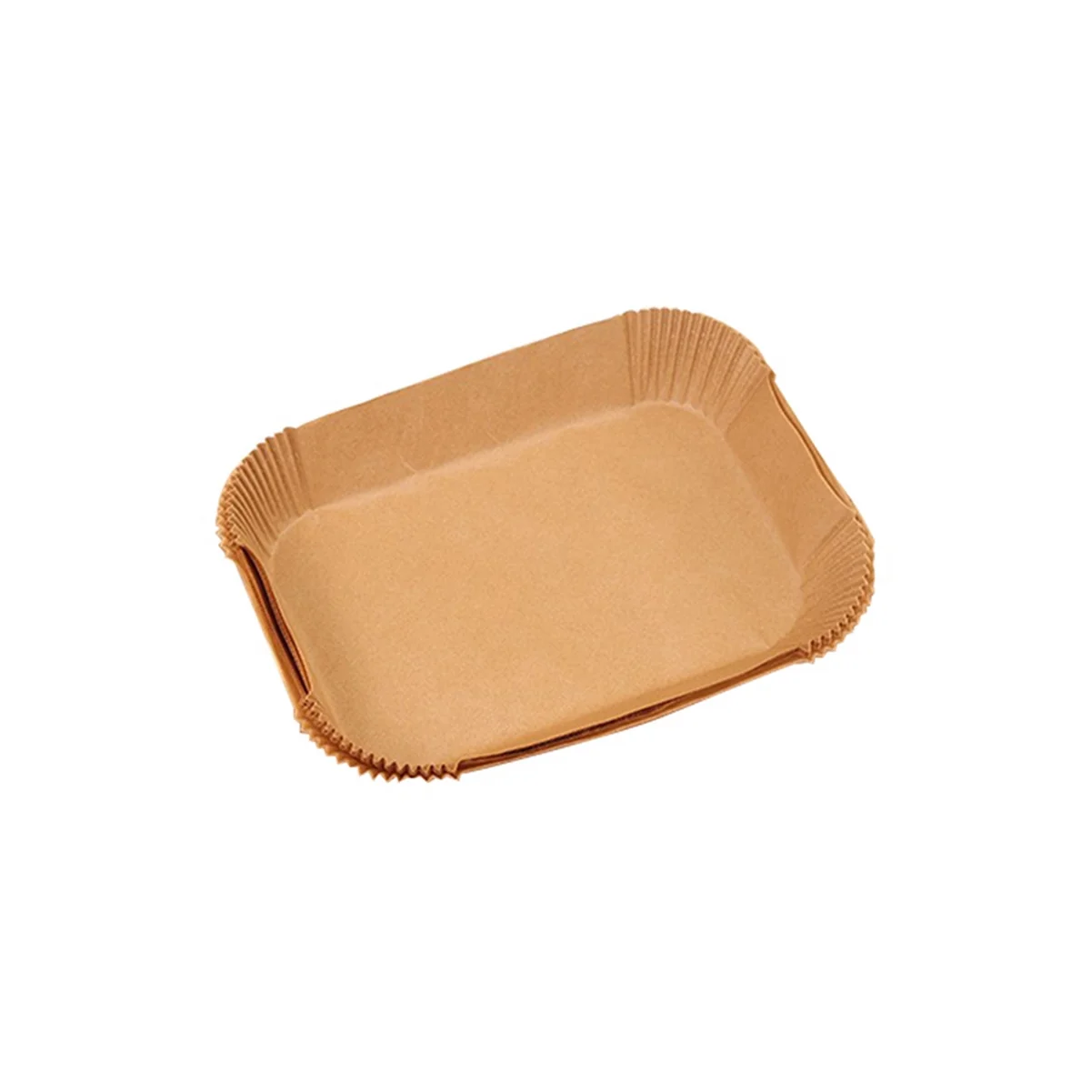 ورق سيليكون 200 قطعة لـ Ninja Foodi Airfryer المطبخ الطبخ مقلاة هوائية مستطيلة ورق خبز خاص للاستعمال مرة واحدة