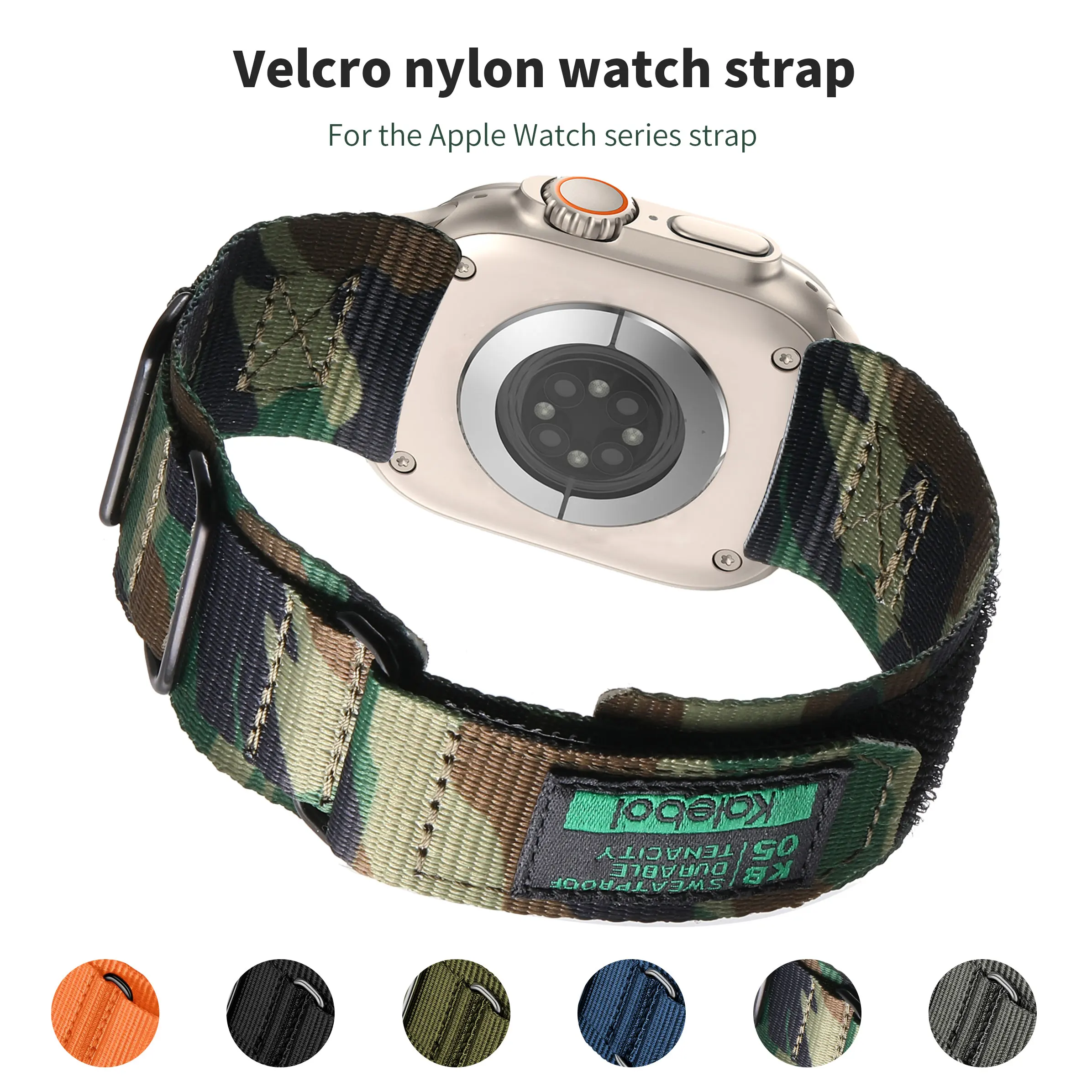 Herren Sport armband für Apple Watch Ultra Armband 49mm 46mm s10 42mm 45mm Nylon armband 38mm für iwatch Modelle Kletter armband