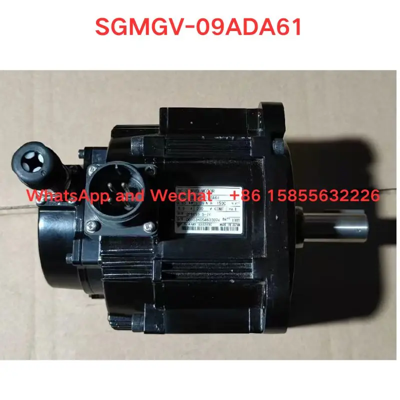 Used OEM disassembled parts SGMGV-09ADA61 electrical machinery Functional test OK Fast delivery almost new