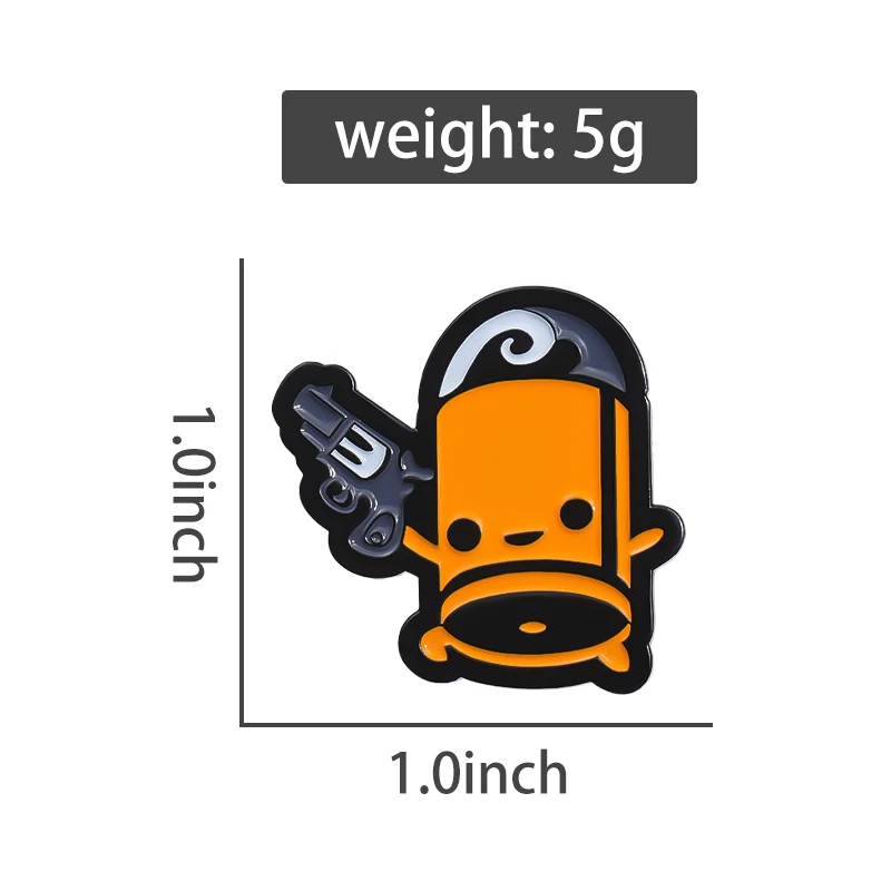 Adventure Games Cartoon Enamel Pins Anime Creative Metal Brooches Lapel Badge Backpack Clothes Jewelry Gift for Kids Friends