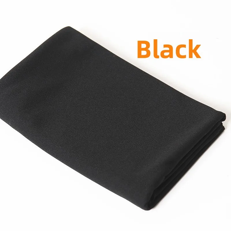 VYOPBC 2PCS Zwart luidsprekerroosterdoek Home Theater Stofdicht gaasstof DIY