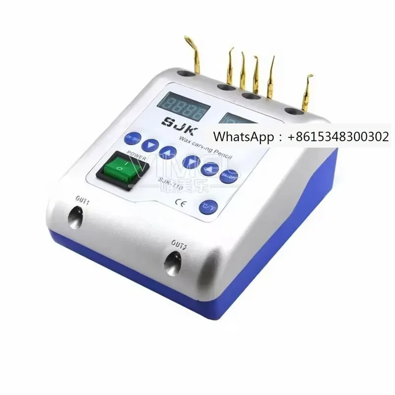 

dentistry Double Pencil Laboratory Equipment Electric Wax Carving Knife with 6 Wax Tips