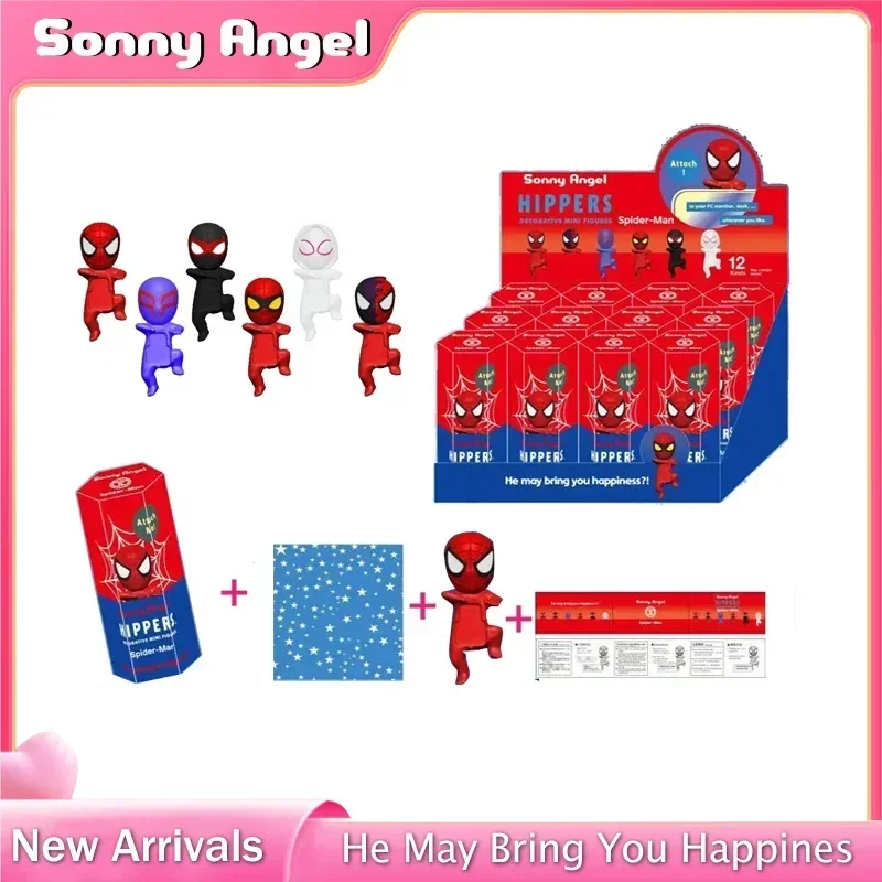 

Angel Blind Box Spider-Man Series Surprise Peripheral Toys Mini Cute Anime Figures Customized Model Toy Kid Christmas Gift