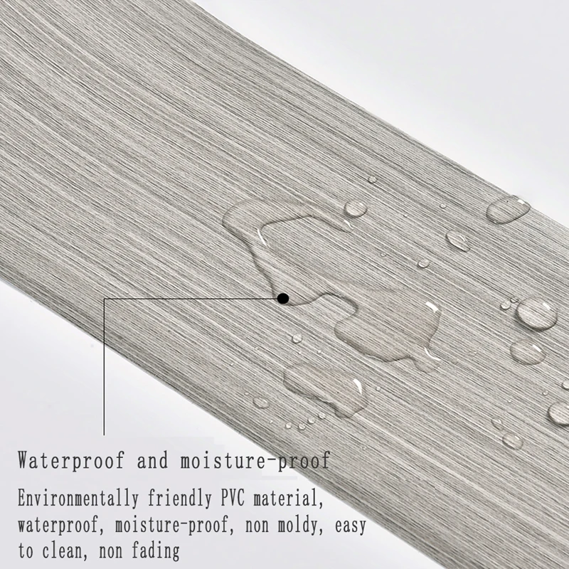 5M PVC Self-adhesive Baseboard Waterproof Wall Sticker Window Sill Door Frame Edge Wrapping Renovation Decorative Lines