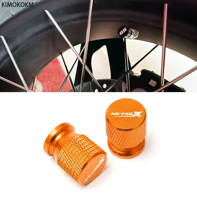 

2 шт., алюминиевые аксессуары с ЧПУ для мотоциклов, колпачки для шин, крышка штока воздушного порта для NC750X HONDA NC 750X NC750 X DCT 2014-2023