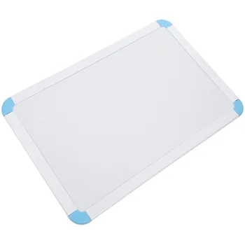 Tableau Blanc Magnétique Effaçable à Sec Double Face pour Enfant, Petit Format A4 en Plastique