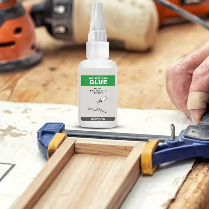 กาวเชื่อม50ก. แข็งแรงแห้งเร็วกาวเชื่อมที่มีประสิทธิภาพกาวกันน้ำกาวซ่อมแซมโลหะแก้วไม้