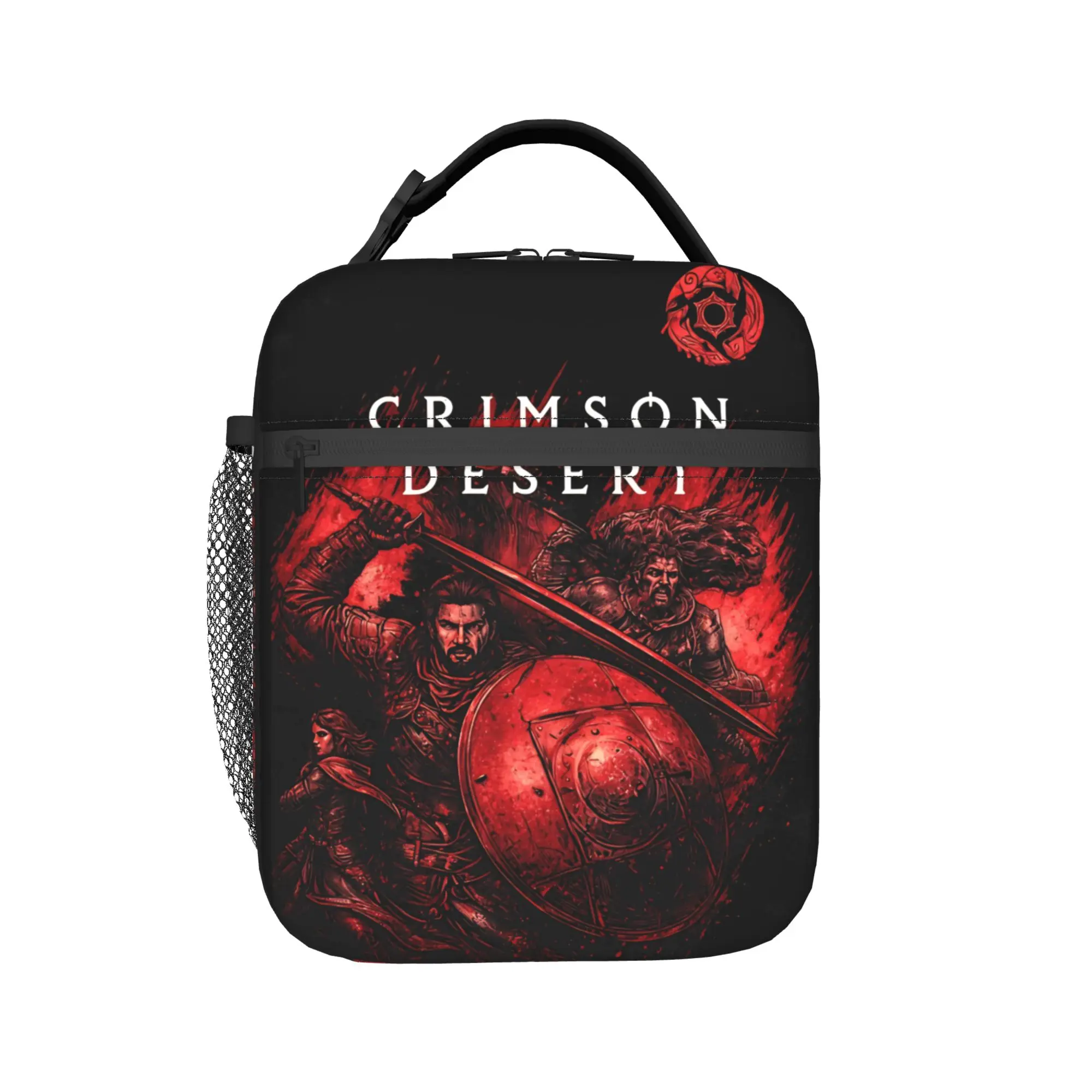 Pearl abyss crimson desert  Accessories Insulated Lunch Bag For School Office Storage Bag Portable Thermal Cooler Lunch Boxes