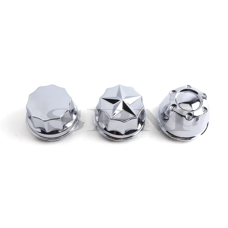 2Pcs/lot Decorative Cover Electroplating Special Hub Caps For ATV UTV Buggy Quad Bike 10 Inch 12 Inch 14 Inch Alloy Wheels Parts