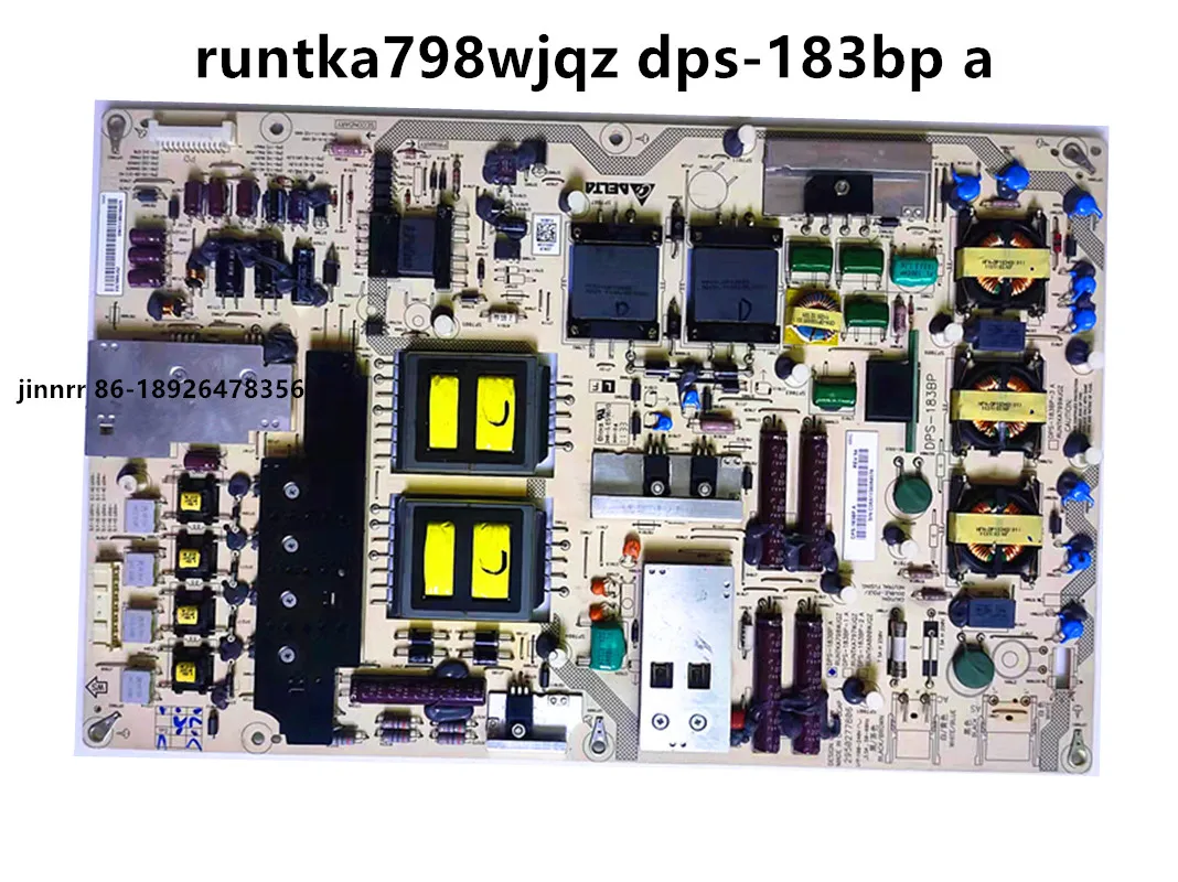 

Original sharp lcd-60lx830a LCD TV power board runtka798wjqz dps-183bp a