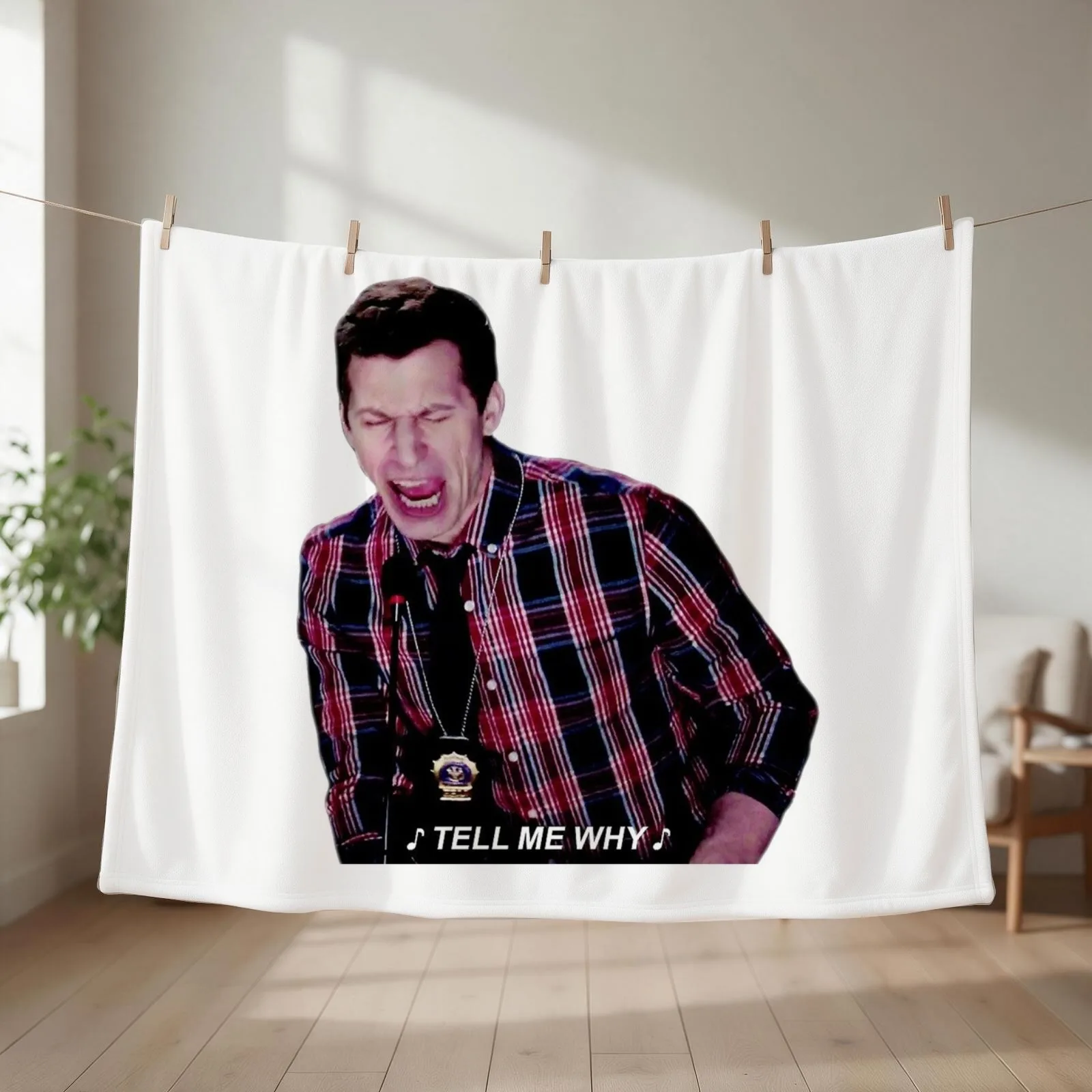 Jake Singing B99 Throw Blanket couch cozy soft plush fuzzy picnic outdoor blanket