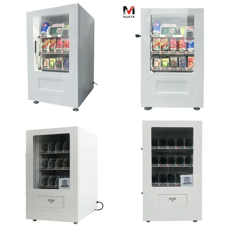 for Small Desktop Vending Machine QR Code Payment for Beverages Condoms Snacks Combination Mini Self Service Kiosk