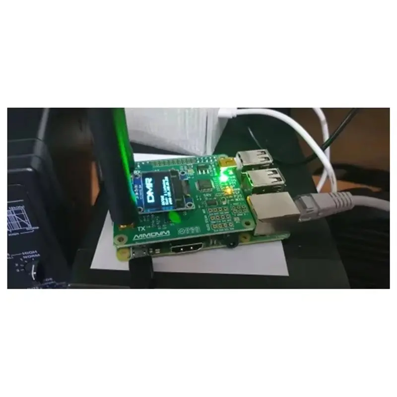 B04B-V1.3 Dual-Hotspot Board Kit For MMDVM_HS With USB Port Support P25 DMR YSF NXDN For Raspberry Pi Duplex