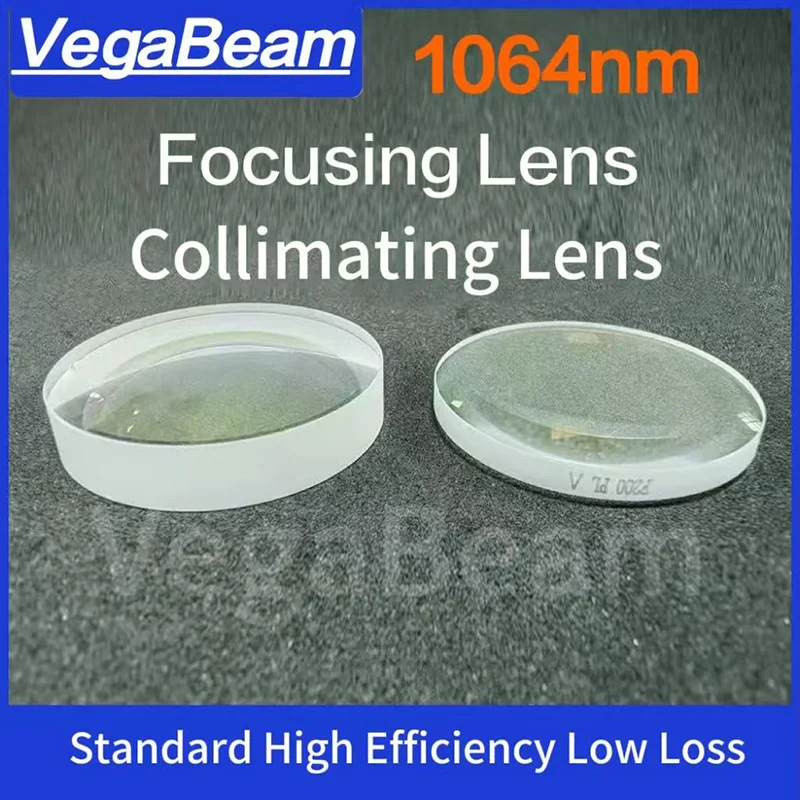 Laser Focus Collimator Lens D28&30 F100/155/125 Concave-Convex Lens 2pcs For Precitec&Raytools&WSX Collimator&Focus Lens Replace