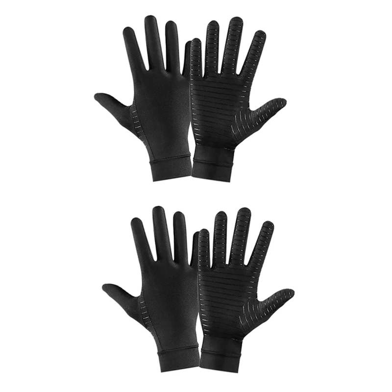 N75R-4X Arthritis Compression Gloves Women Men Relieve Hand Pain Gloves For Typing Support For Joints Daily Support S