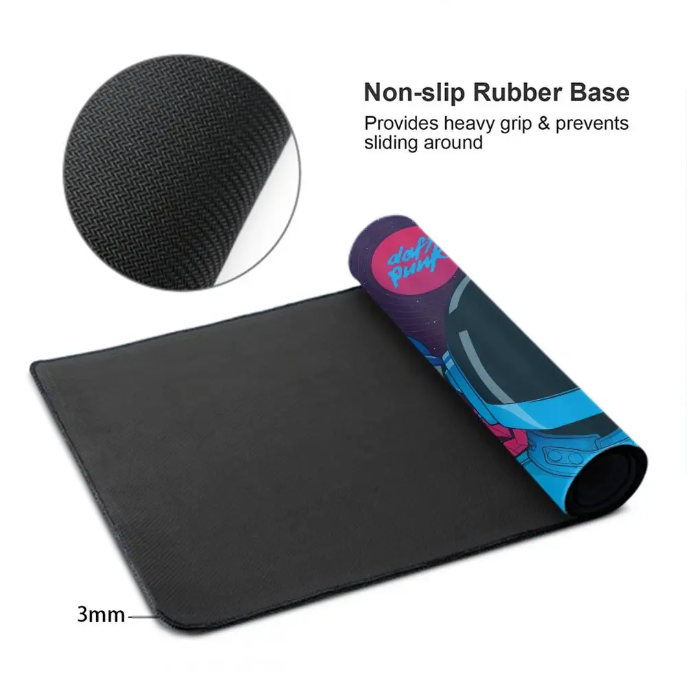 band Daft Punk Mouse Pad Keyboard Mousepad large 600X300 mm Desk Mat PC Gaming High definition printing Table pad
