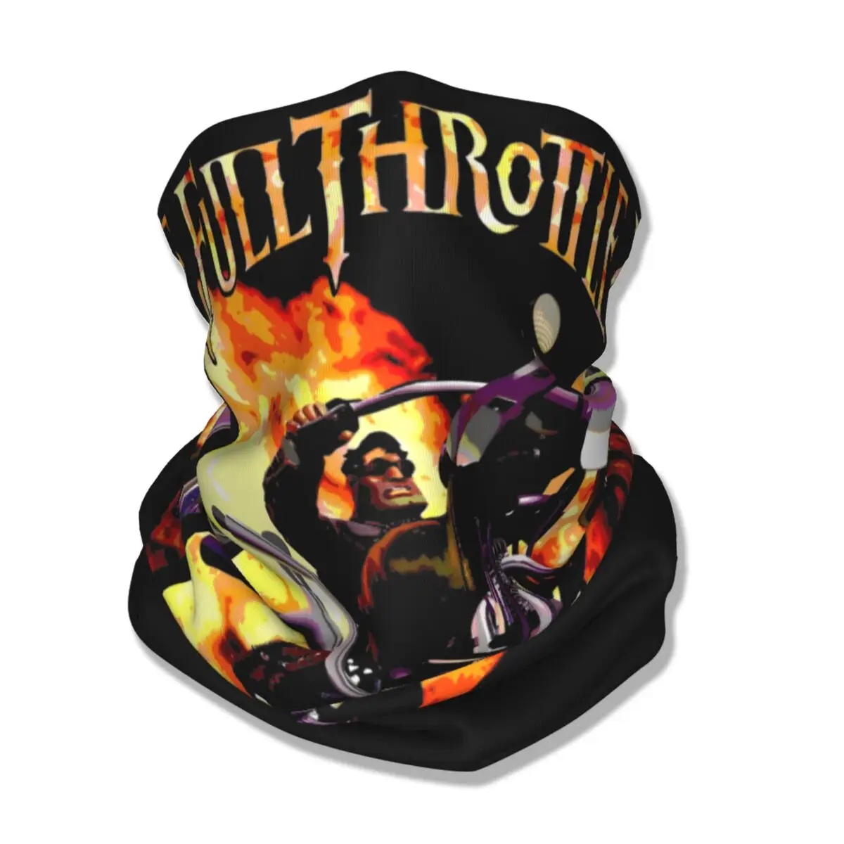 Full Throttle Bandana Neck ghetta stampato moto maschera sciarpa Warm Headwear pesca per uomo donna adulto lavabile