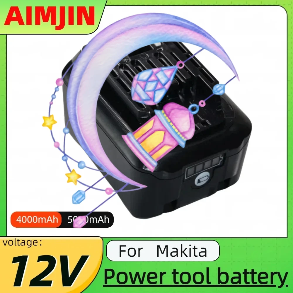 

12V 4.0Ah/5.0Ah BL1041B BL1040B Replacement Battery for Makita BL1021B BL1015 for Cordless drill Tools DF031D TD110D HP332D