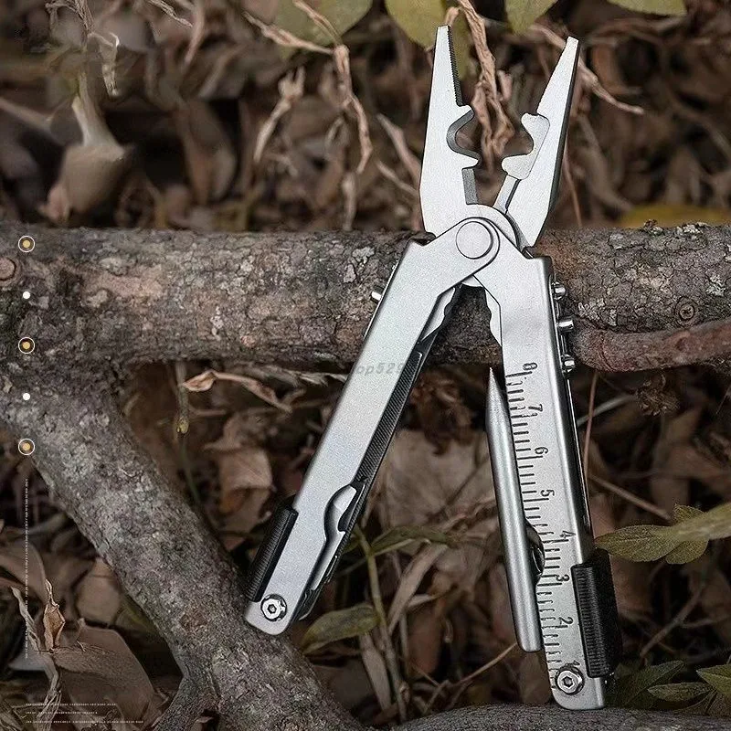 Multitool Plier Cable Wire Cutter Multifunctional Multi Hand Tools Outdoor Camping Portable Folding Pliers Knife