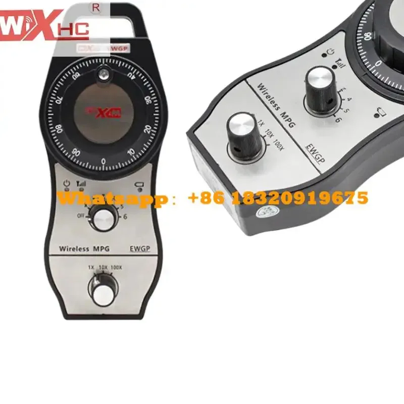 XHC EWGP Economy 4 axis wireless handwheel CNC Machine 25PPR 100PPR Remote CNC Controller Manual Pulse Generator for Fanuc use