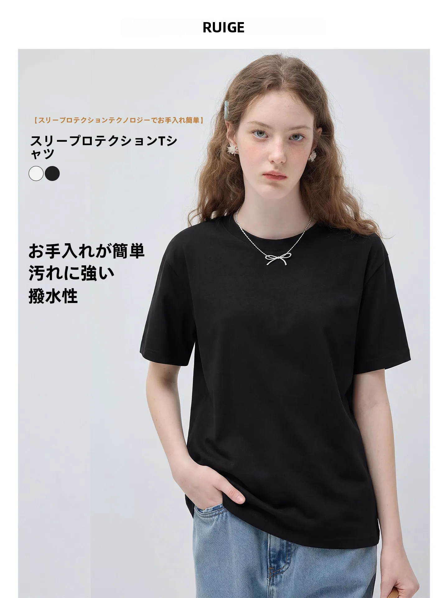 

plus Size round Neck Three-Proof T-Shirt Women Loose Fit Summer Commute Casual Style Printed Casual Breathable Short Sleeve