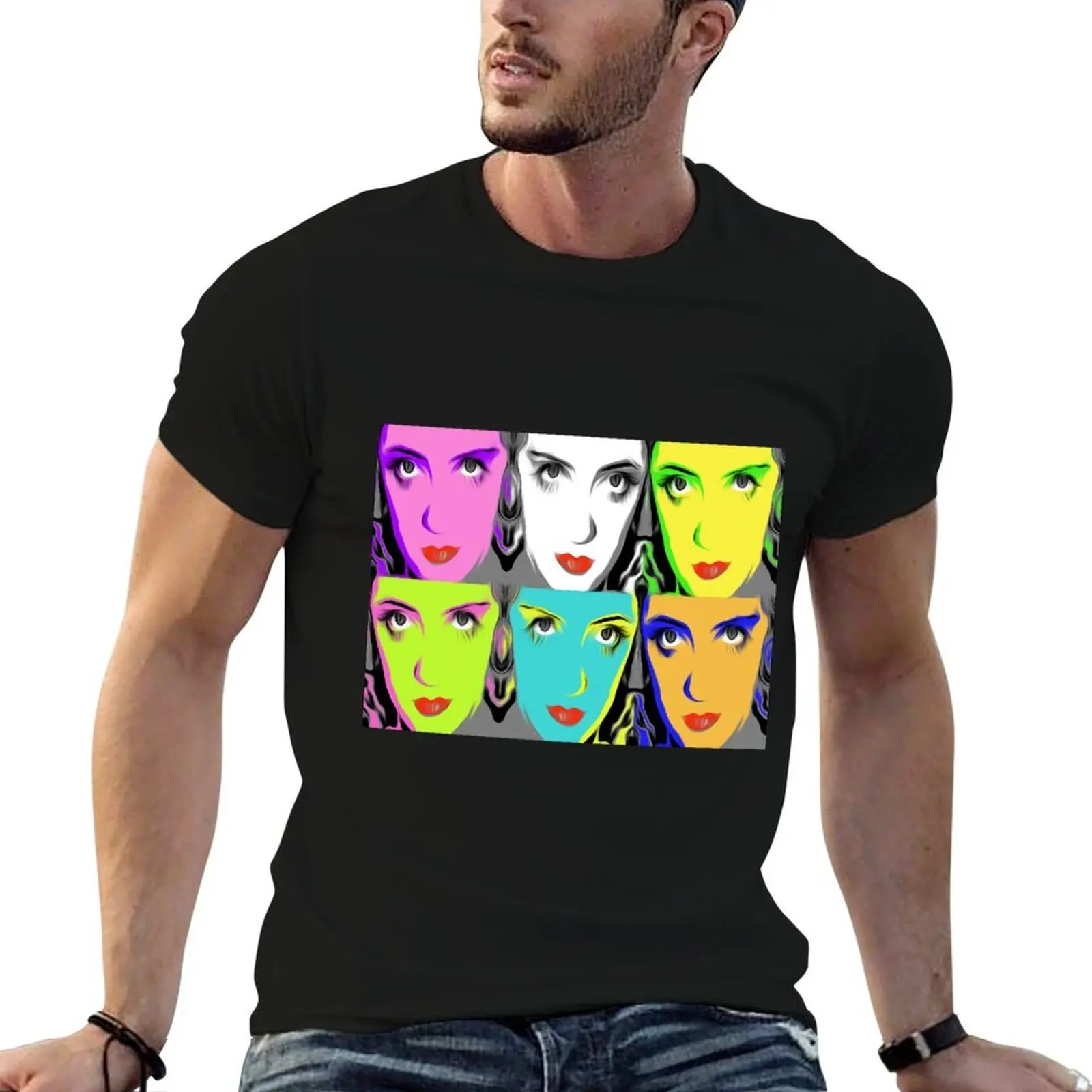 

Bette Davis T-Shirt printed t shirts for man graphic t shirts for man anime t shirts for man T-Shirt