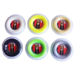 1 bobina ZARSIA corda da tennis in Nylon morbido 1.30mm 200M racchette da tennis corda corde da tennis comode elastico 55-60LBS