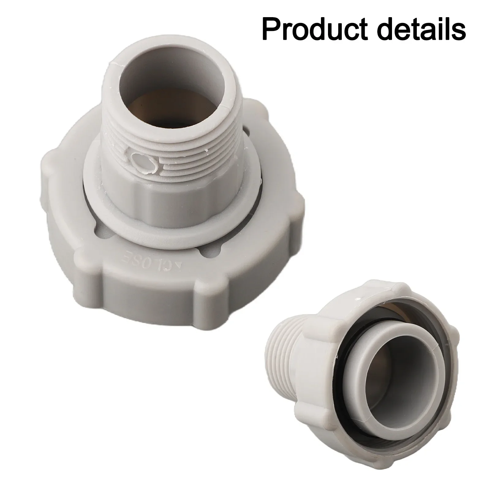 Hose Adapter Replacement Swimming Pool Drain Valve Connector For P6A1420 D1420 Above Ground Plunger Valve Drain Fitting Connects