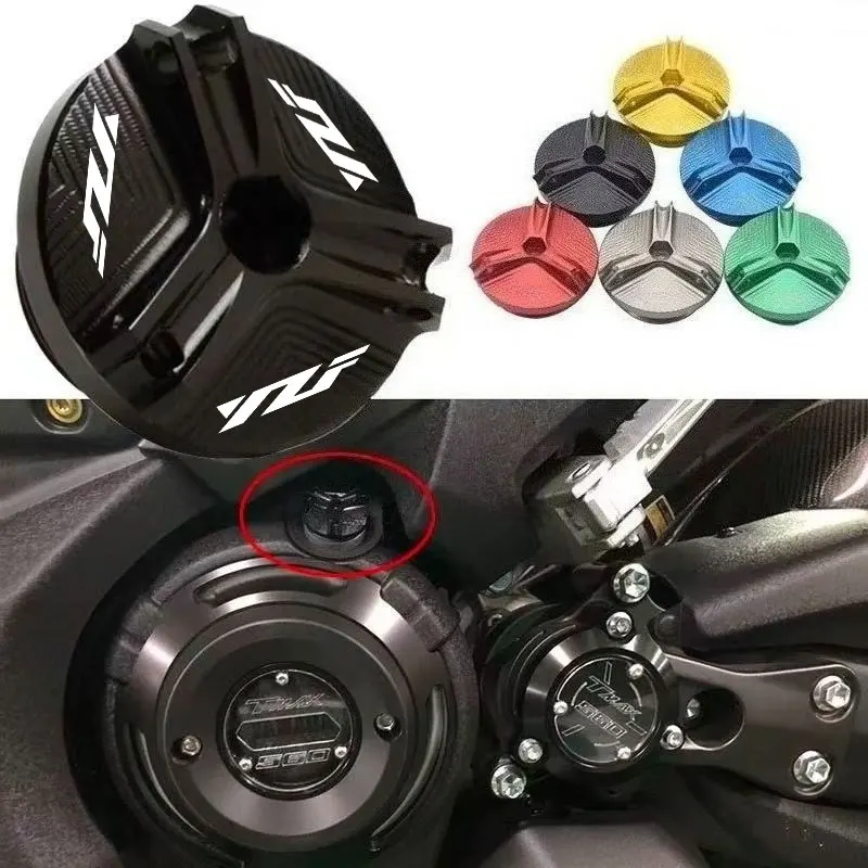 For Yamaha YZF R1 R3 R6 R7 R1M YZFR1 YZFR3 YZFR6 YZFR7 Motorcycle Accessories CNC Engine Oil Filler Cap Oil Plug Cover YZF-R7 R6