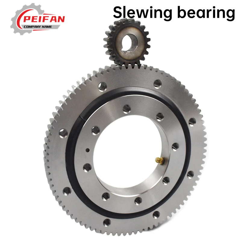 Imagem -04 - External Gear tipo Rotary Support Bearing Turntable Bearing Número do Modelo de Engrenagens 105 011.10.150 100x214x30 mm 1pc