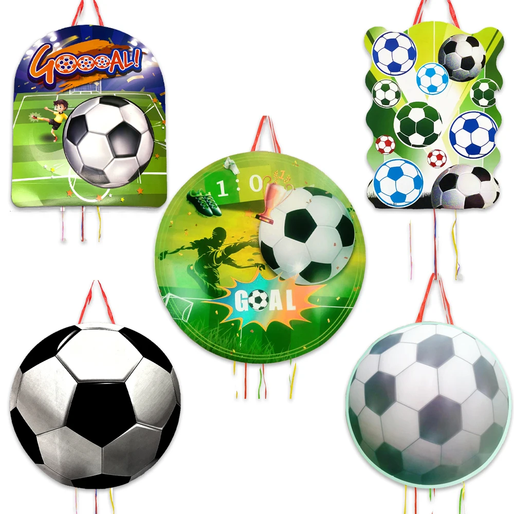 Cute soccer Football Theme piñata birthday Pinas birthday piñata toys pinata child birthday Decoration christmas Pinatas