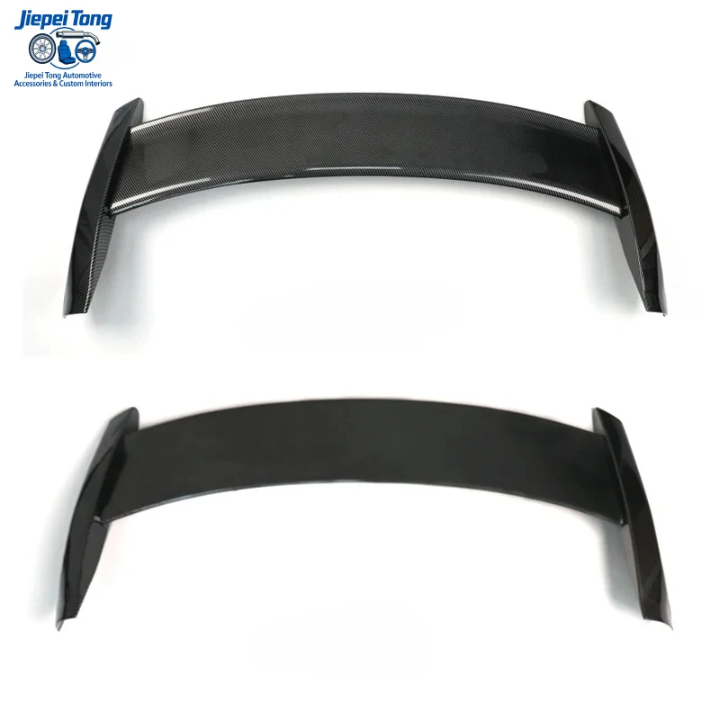 Suitable for Ford Mustang Mach-E Segmented Large Top Rear GT Sports Fixed Wind Wing Carbon Fiber Style ABS