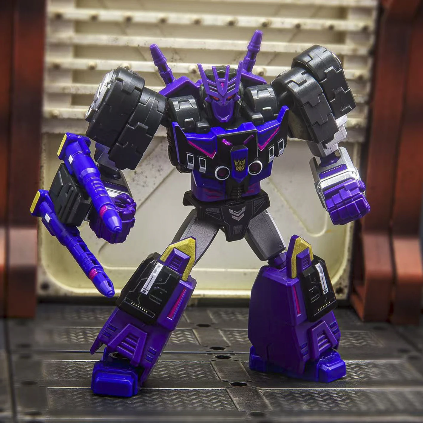 오리지널 Blokees Transformers Sparkling Edition Vol.3 Megatron IDW Tarn 피겨 모델 로봇 블라인드 박스 키드 방출 라이트 장난감 선물