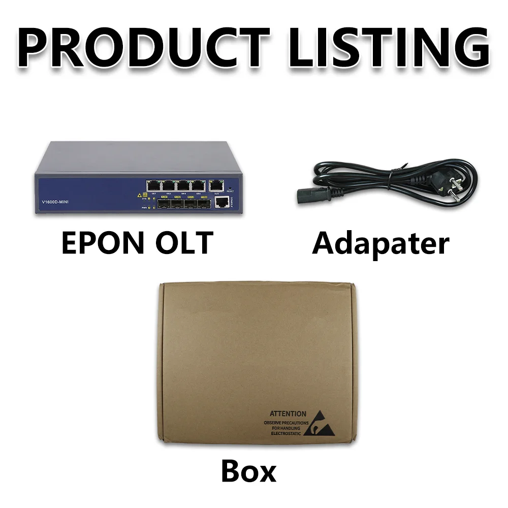 Imagem -06 - Optfocus-epon Olt c Plus Sfp Suporte Vlan Compatível com Todas as Marcas de 256 Onu 4pon 7db 8db 9db