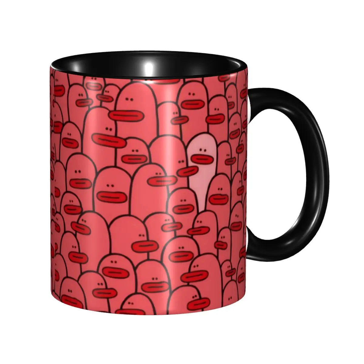 Cartoon Animal Rubber Duck Mug Personalized Coffee Ceramic Mug Creative Gift