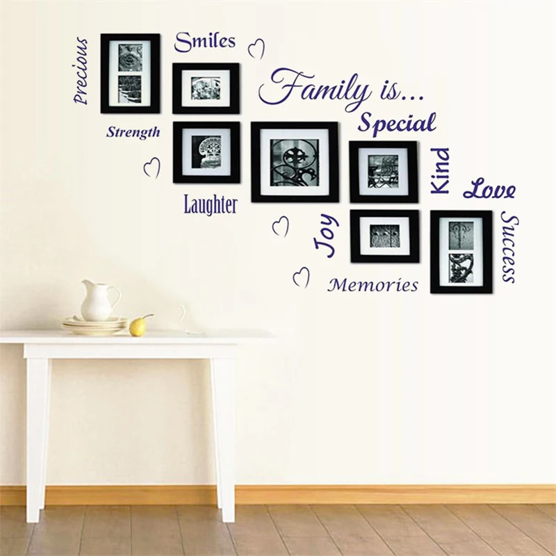 Gifts Wall Sticker Room 160*30cm Decor Decoration Removable Unframed 3D Background Crafts Family Hallway Office