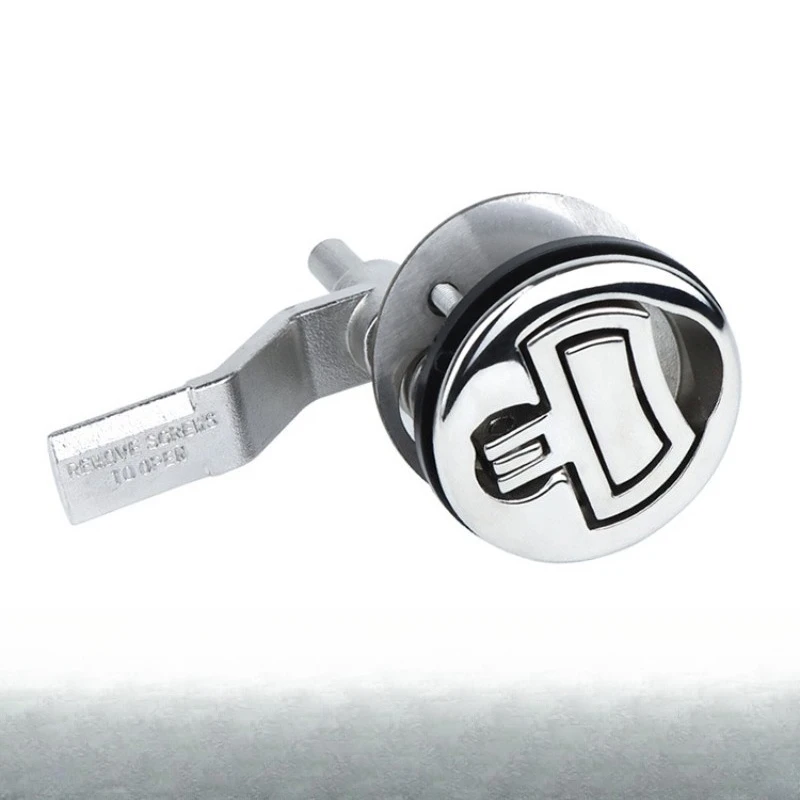 D ring floor lock, round floor buckle, deck hatch cover spring lock, marine hardware accessories, speedboat RV