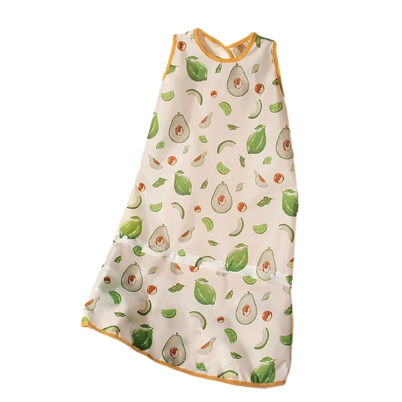 Mess Baby High Chair Apron Dining Chair Apron for Self feeding Practice D5QA