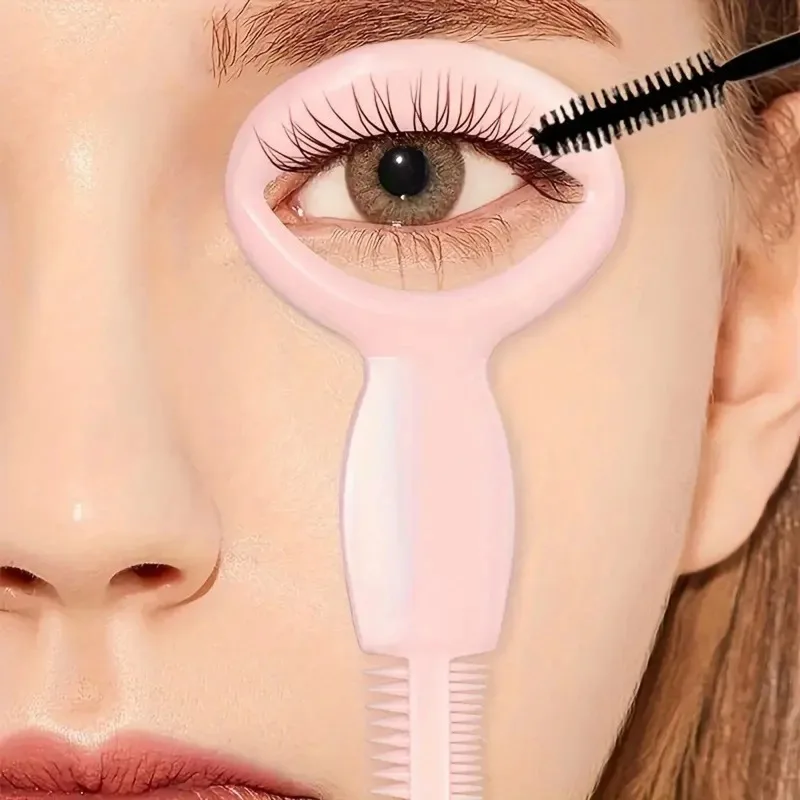 2/5/10PCS Double Brush Eyelash Card Eyeliner Tool with Comb & Tweezers for Eyelash Extensions Makeup Assistant Beauty Tool