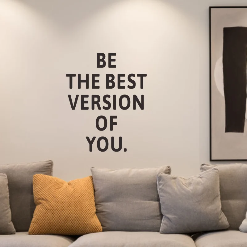 Simple Vinyl Wall Decal Stickers Motivation Quote Yoga Relaxing Words Inspiring Breathe Letters Home Decoration Art Murals # 29