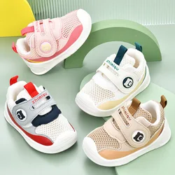 Chaussures d'été pour tout-petits respirantes mode Air Mesh bébé garçons et filles baskets pour enfants Size15-22 coordonnantes à semelle souple