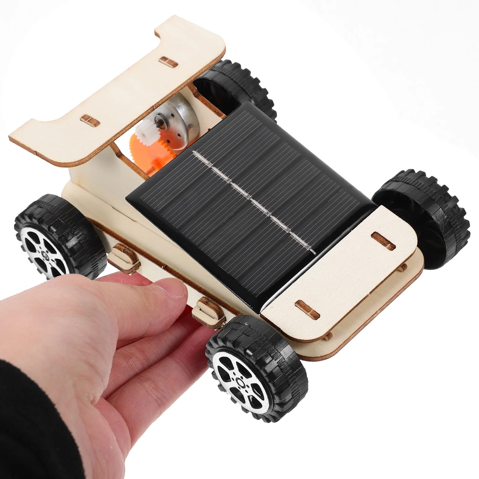 Solar Car Science Fair Building Kits Models Electric Cars for Kids Toys Schools Prop Child