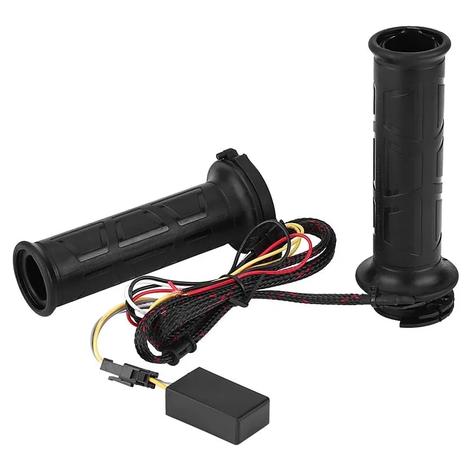 Universal Heated Grips for Motorcycle 1 Pair 12W - 24W 12V 22Mm (7/8