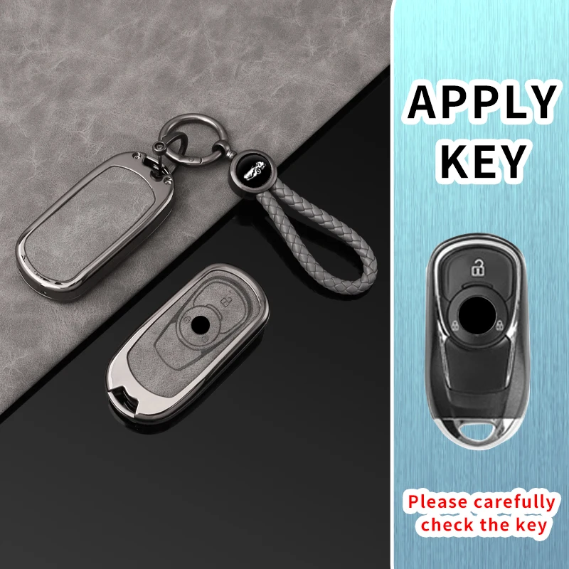 Leather Key Case for Buick Envision Verano Encore GS 20T 28T New Lacrosse Opel Astra K Keyless Fob
